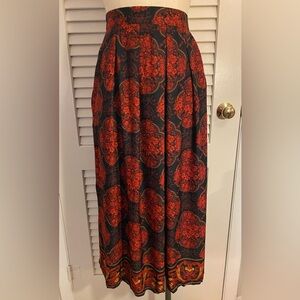 Vintage 1980’s “Portraits by Northern Isles” Midi Skirt- Size 14